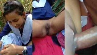 XXX hindi bf Bihari school teen girl pussy fucked in uniform