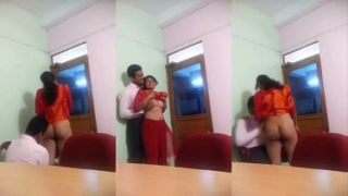 Xxx hd hindi In office, the boss fuck his colleague